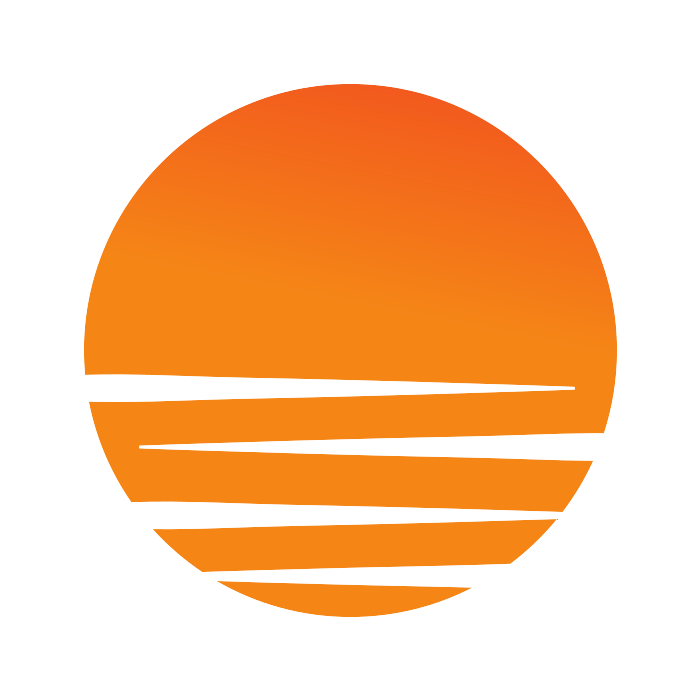 Sun in orange circle — Aipick Zone