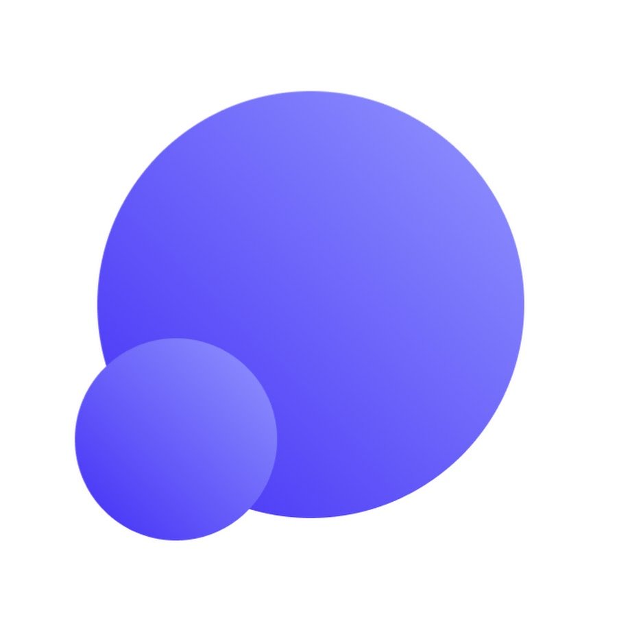 Purple-blue app logo, modern style — Aipick Zone